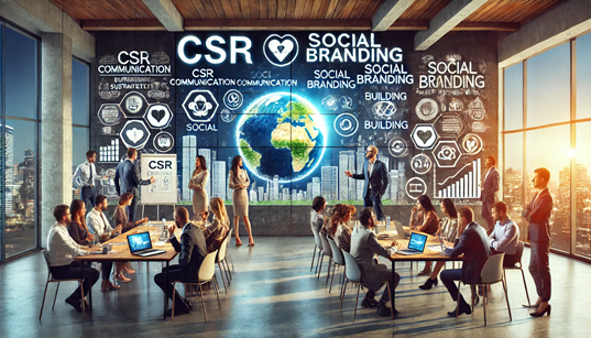 CSR Communication and Social Branding Building