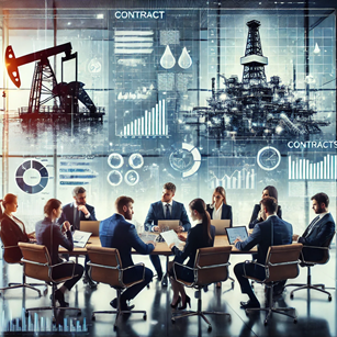 Contract Management for Oil and Gas Company Strategy and Administration