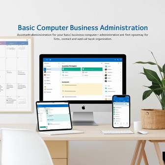 Basic Computer Business Application for Assistant Administration