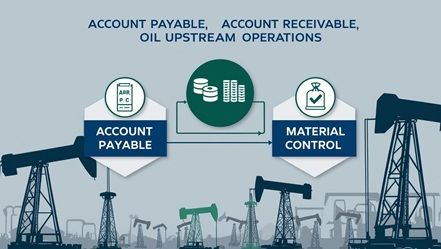 Account Payable, Account Receivable, and Material Control in Oil & Gas Upstream Operation