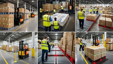 Logistics Cargo Materials Handling Management