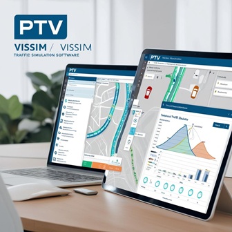 Software PTV Vissim Simulasi Lalu Lintas