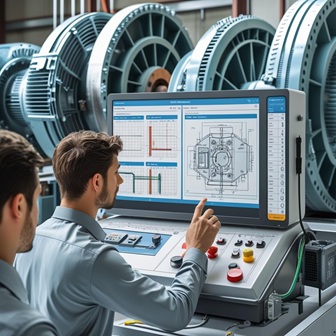 Aplikasi SCADA pada Motor Listrik Industri