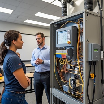 HVAC System and PLC Control 