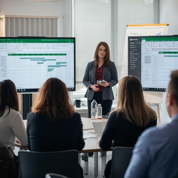 Microsoft Project Application 