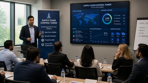Supply Chain Control Tower Achieving End-to-End Visibility